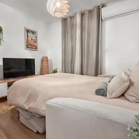 Apartman Elegant T2 Proche De La Avec Parking Prive Canet-en-Roussillon