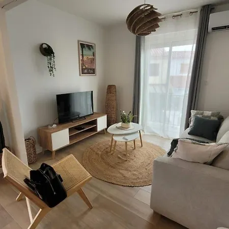 Elegant T2 Proche De La Avec Parking Prive Apartman Canet-en-Roussillon